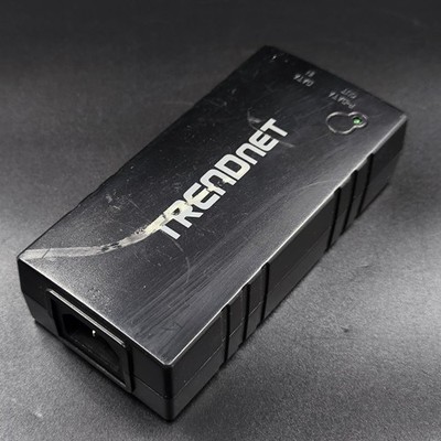 TRENDnet TPE-115GI Gigabit Power over Ethernet Netzadapter Schwarz Gebraucht