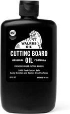 WALRUS OIL Cutting Board Oil and Wood Butcher Block Oil 8 oz Bottle