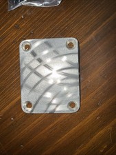 Handmade Telecaster Stratocaster Neck Plate With Black Screws