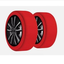 CALZE DA NEVE PER AUTO OMOLOGATE EN 16662-1 SUPER GRIP,TAGLIA M