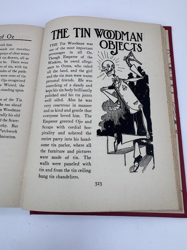 "The Patchwork Girl of Oz" L Frank Baum John R Neill - ca. 1940s HC Reilly & Lee - Picture 15 of 19