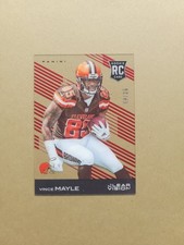 2015 Panini Clear Vision - Rookie Vince Mayle #136 Red /25 RC