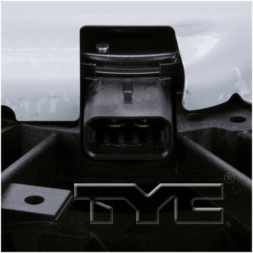 Conjunto de ventilador de radiador y condensador doble TYC 620770 Foto 4 de 4