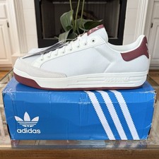 Size 9.5 - adidas Rod Laver - Off White/Ruby ...