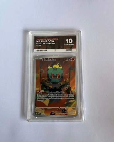 Marshadow 146/132 ACE 10 Mega Evolution Pokemon Card Game