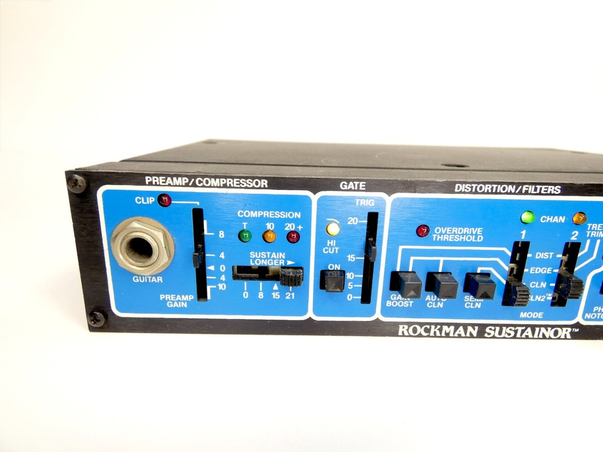 サ*ン様 SR&D ROCKMAN SUSTAINOR MODEL200 Dou Vintage Rockman Sustainor Model 200 Effects Processor Tom