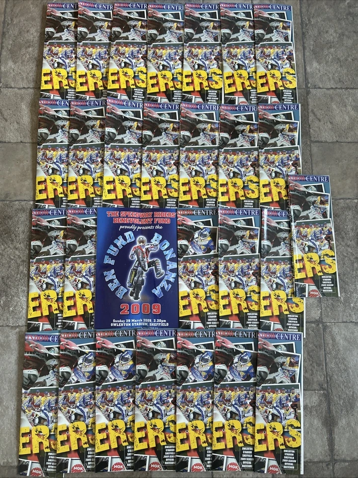 28 X Sheffield Speedway Programmes 2009 - Image 1 of 1