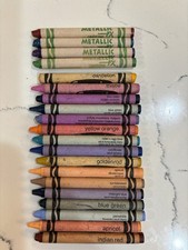 Lot of 20 CRAYOLA Crayons Rare Retired Discontinued Colors Dandelion