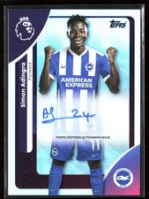 Simon Adingra 2025 Topps Premier League Autographs Auto #AC-SA Brighton & Hove