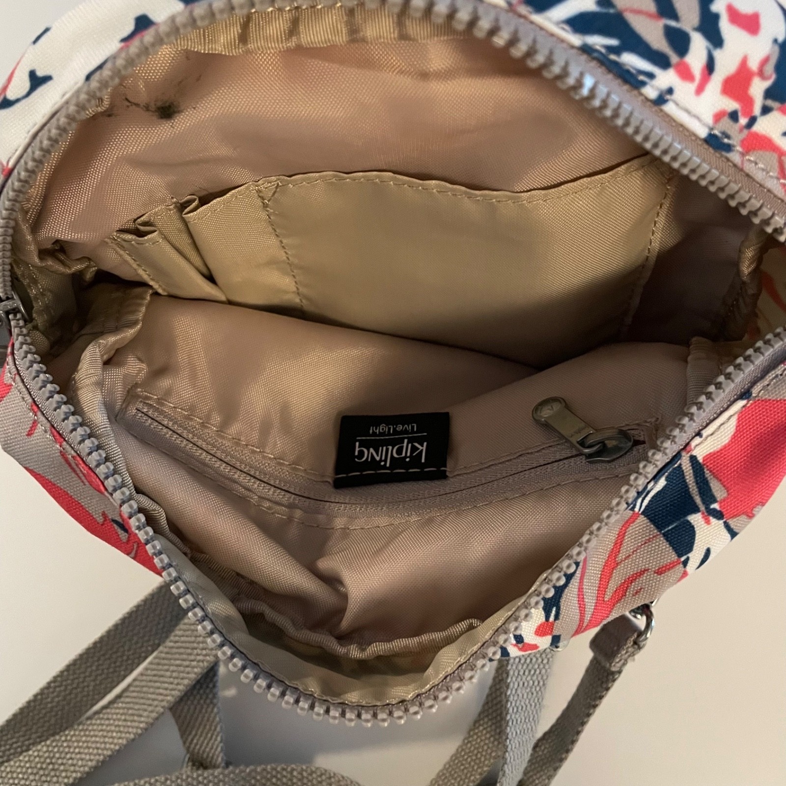 Kipling Mini Backpack Maxx - Cute Pattern Autumna… - image 4