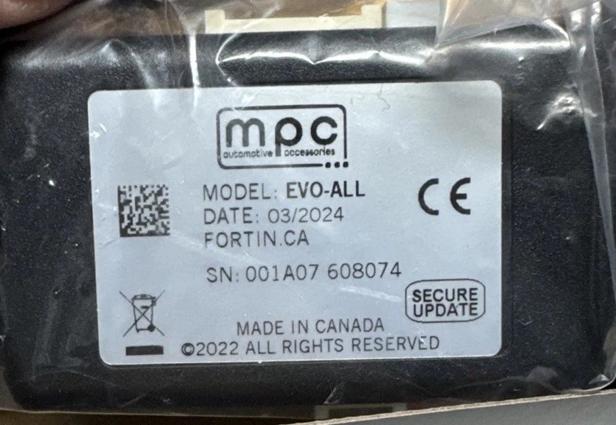 NEW MPC Automotive Remote Start System MPC PLUG N PLAY JEEP WRANGLER 2007-2018 - Image 2 of 4