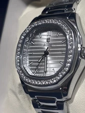 Invicta Montres Prestige womens 27mm steel silver bezel w/flame fusion crystals 