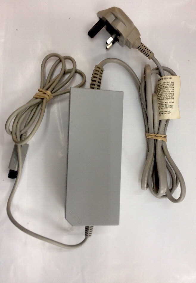 Nintendo Wii Power Supply - RVL-002 (UKV) 12V 3.7A 52W - Official
