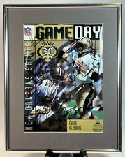 Lynn Swann, Johnnie Cochran, Pat Haden + Framed Signed Autographed NFL Program