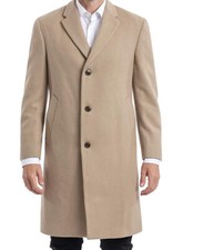 mens chaps dress coat Beige 48L