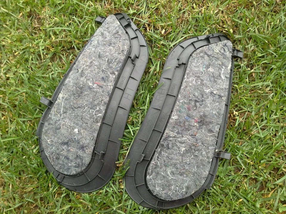 2004-2005 SCION xA L&R tablero lateral panel de moldura negro OEM Foto 2 de 3