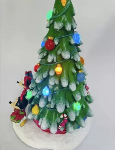Decorazione scena albero di Natale Disney LED musicale Topolino e Minnie albero musicale - Foto 8 di 11