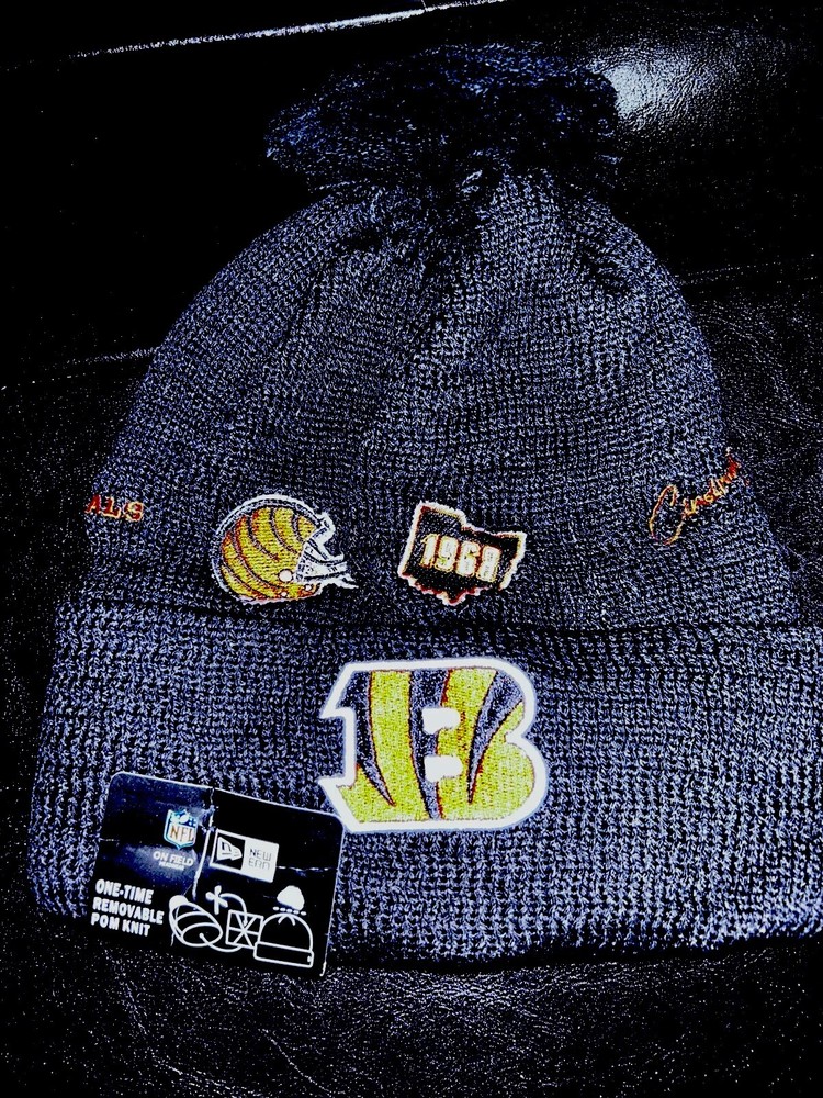 New Era Cincinnati Bengals Identity Cuffed Knitted Beanie