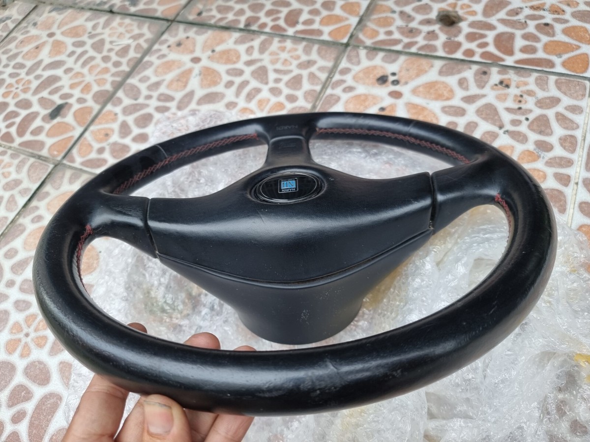 SUBARU IMPREZA NARDI RED stitch STEERING WHEEL WRX STI 22B JDM GC8