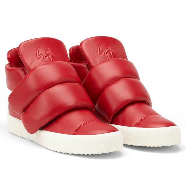 $1690 Authentic GIUSEPPE ZANOTTI DESIGN Men's Puff Strap Not Yeezy Sneakers | eBay