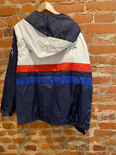 Mens USA Soccer Windbreaker Full Zip Hoodie Wind Jacket Size Large - Picture 9 of 9