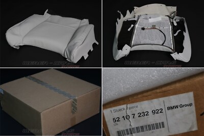 7232922 seat cover comfort full air conditioning leather Silverstone 2 OEM BMW X5 E70 M X6 E71