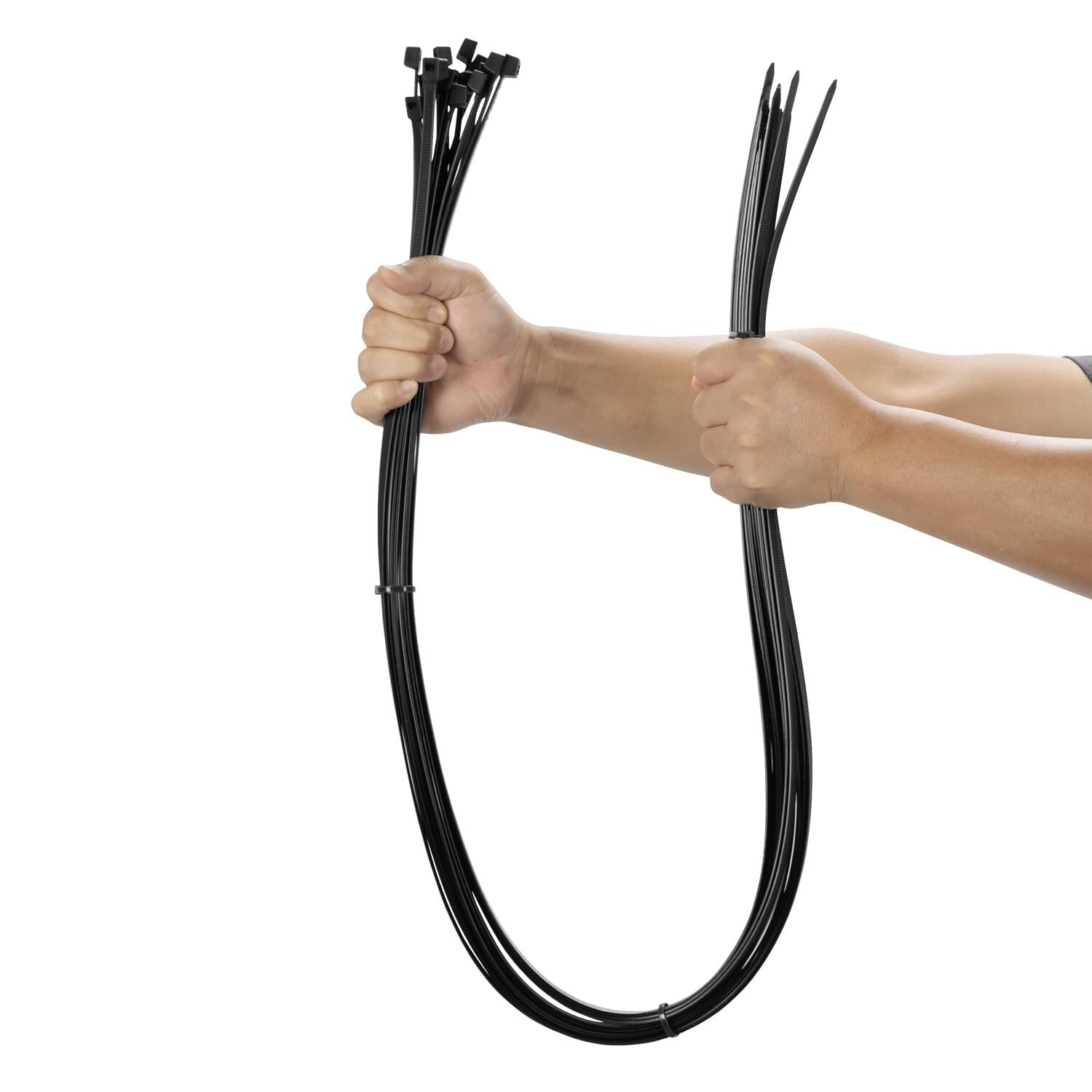 20PCS 60 inch Cable Zip Ties Heavy Duty 175lbs Tensile Strength Nylon Long Wi...