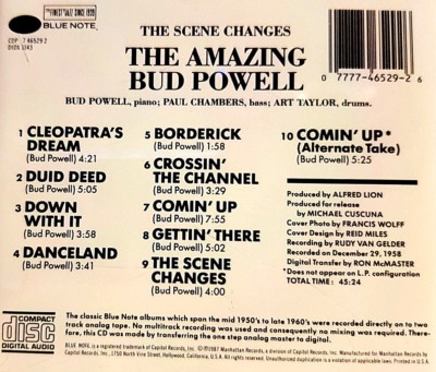 The Scene Changes (The Amazing Bud Powell, Vol. 5) [Bonus Track