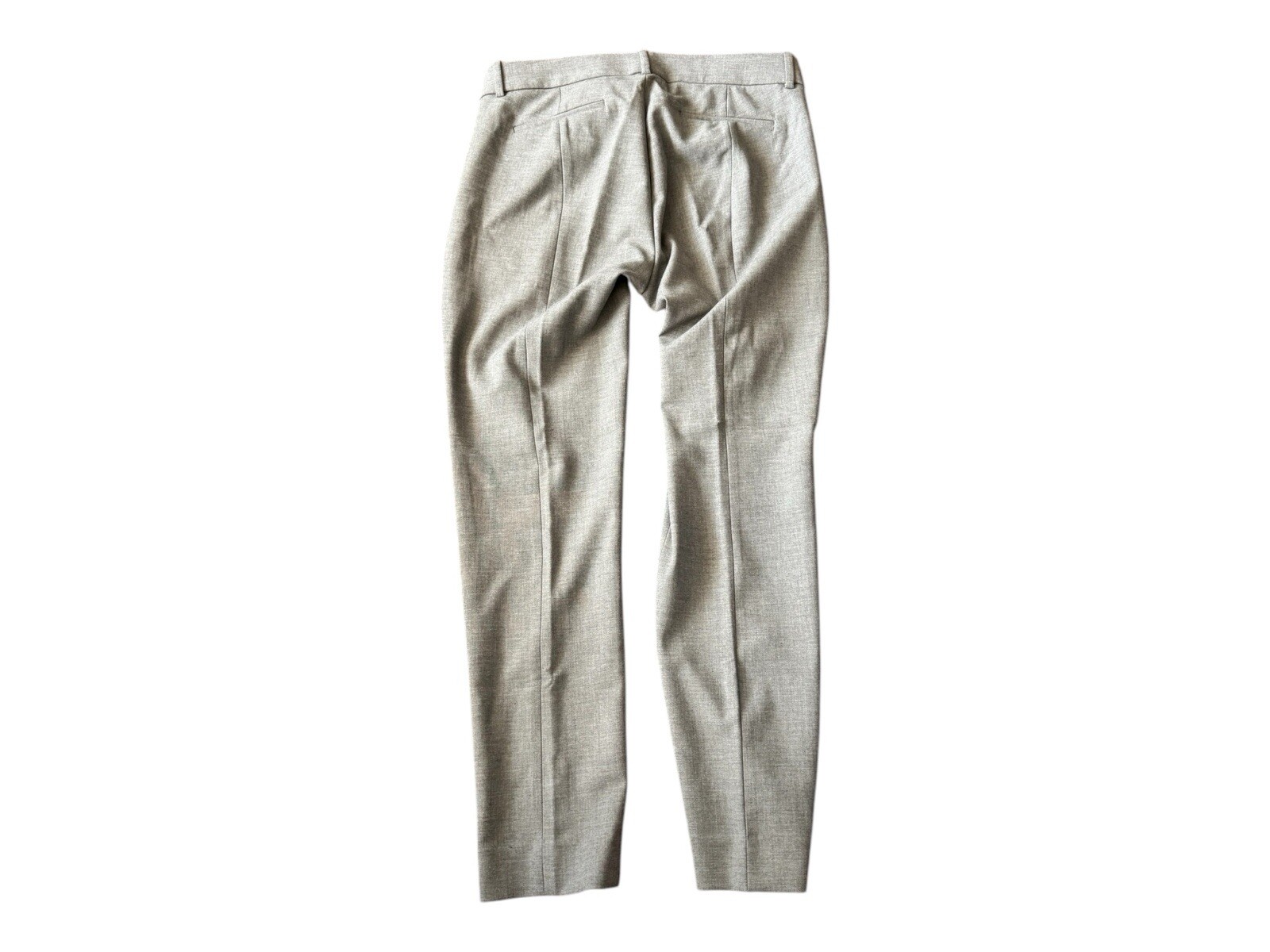 NWT J Crew Cameron Trouser Pants Heather Gray Slim Womans Stretch Size 14 image 3