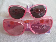 Eyelevel girls pink frame Primrose floral sunglasses.