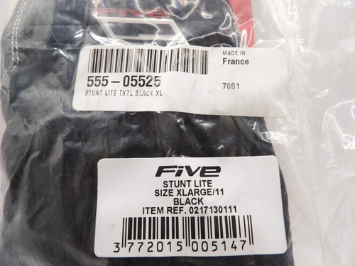 NWT Five5 Stunt Lite Motorcycle Gloves - Size XL 11 & XXL 12 Street Bike Riding - Picture 3 of 8