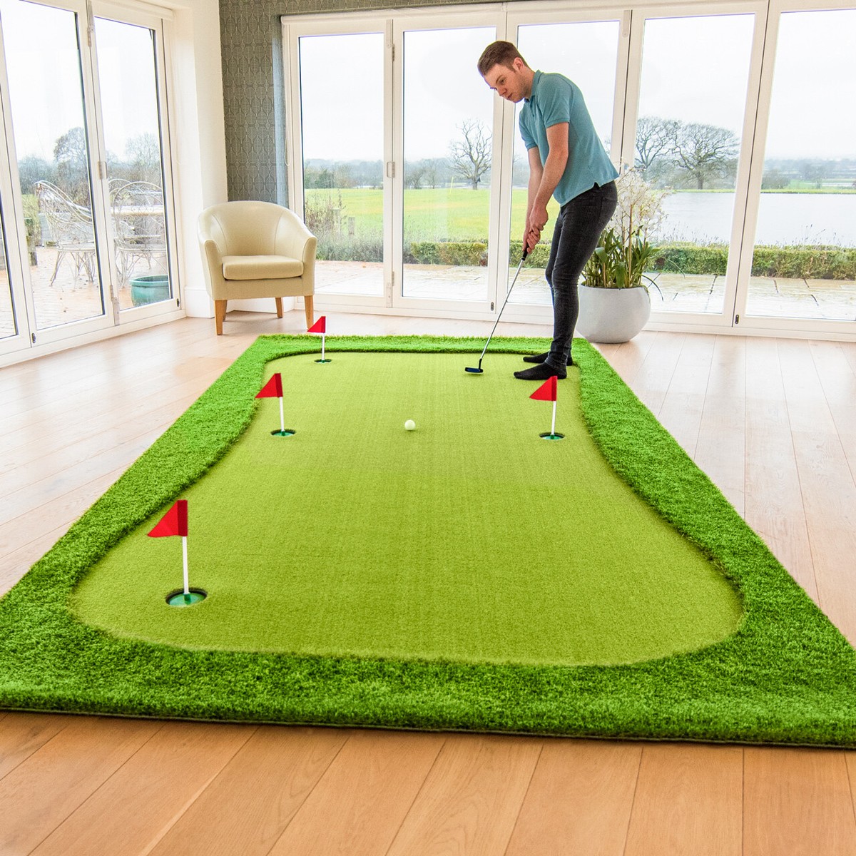 golf practice mats for home