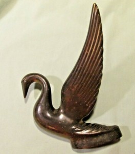 Vintage Flying Swan Hood Ornament Estate Sale Rat Rod T-32 ...