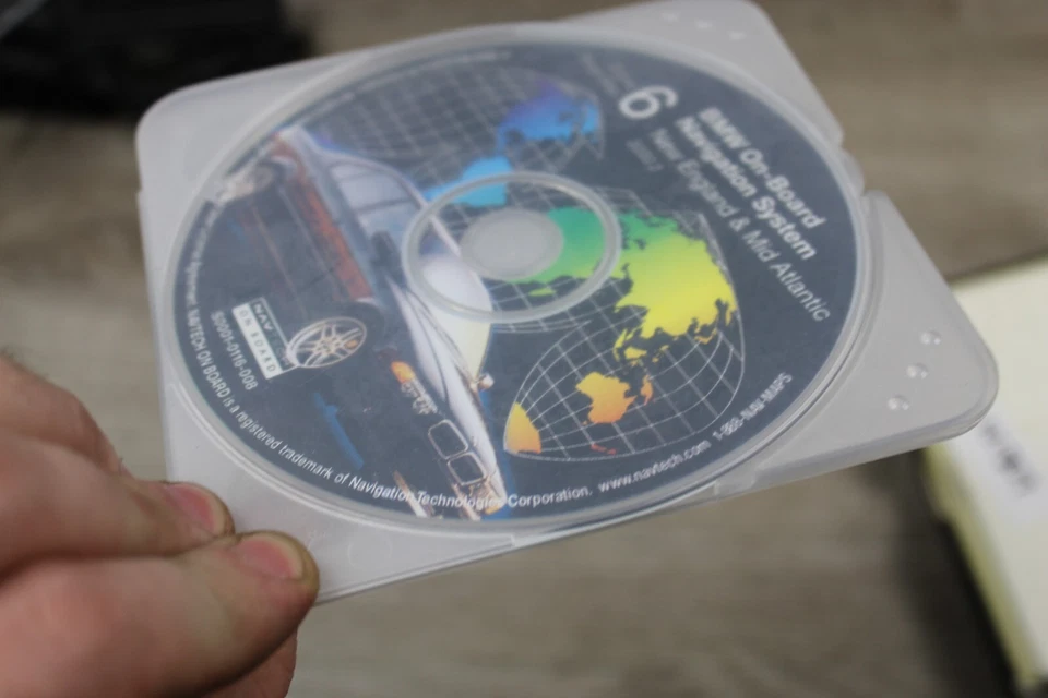 BMW E38 E39 E46 E53 X5 750IL 330I NAVIGATION ON BOARD SYSTEM MAP 1 CD DVD 2000.2 - Image 3 of 4