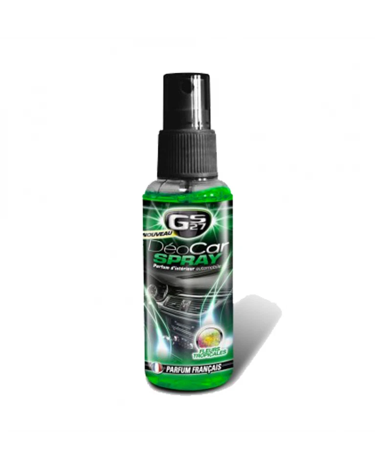 Désodorisant voiture, DEOCAR SPRAY, fleurs tropicales - GS27