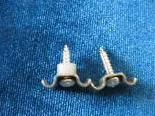 Two  1970's FENDER String Trees RETAINERS for Stratocaster Telecaster Mustang