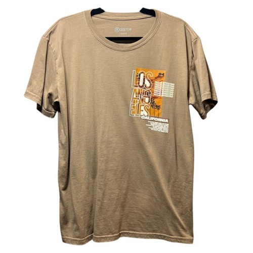 GSTR Los Angeles Palm Springs Grafik T-Shirt California Streetwear Large