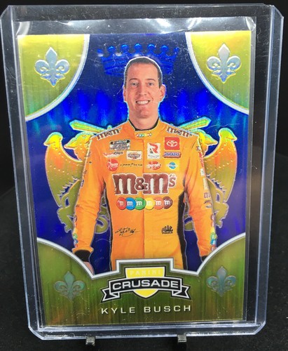 2020 Chronicles Racing Crusade Blue Holo Prizm Refractor #22 KYLE BUSCH 035/199 - 第 1/2 張圖片