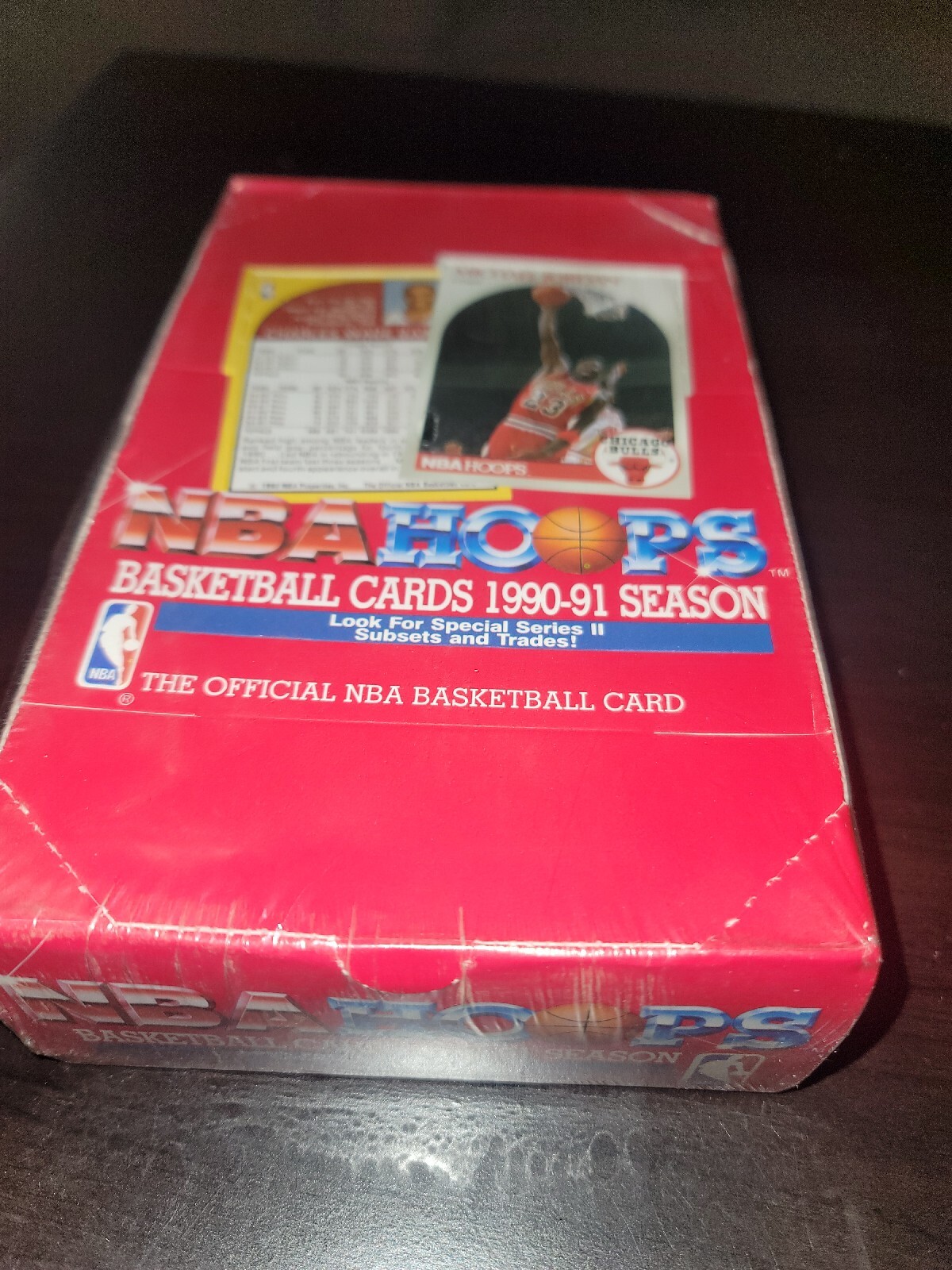 1990 91 NBA Hoops Series 2 Basketball Factory Sealed Box 36 PACKS 1990 91 NBA Hoops Series 2 Basketball Factory Sealed Box 36 PACKS