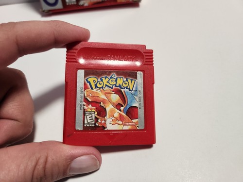Pokemon Rojo (Nintendo Game Boy) Completo PROBADO Auténtico Sandshrew 1ª Impresión - Imagen 2 de 10
