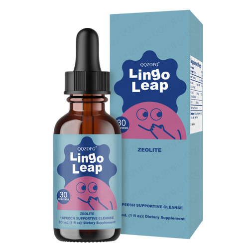 Lingo Leap Children's Drops: Zeolite Detox Therapy for Kids' Speech Delays USA