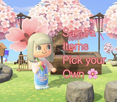 Animal Crossing New Horizons SAKURA Cherry Blossom MOON ...