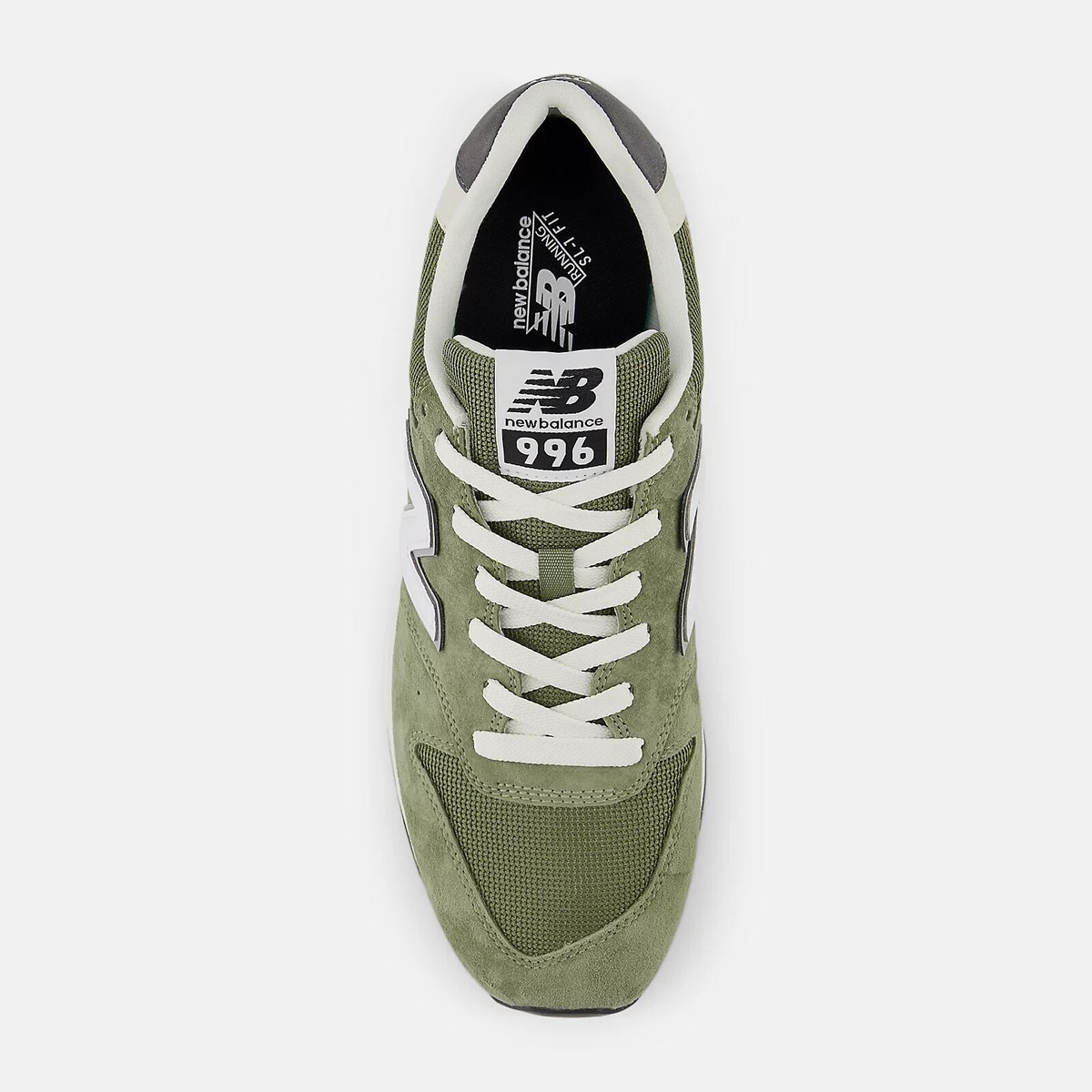 New Balance 996v2 CM996SI2 Width D Dark Olivine White