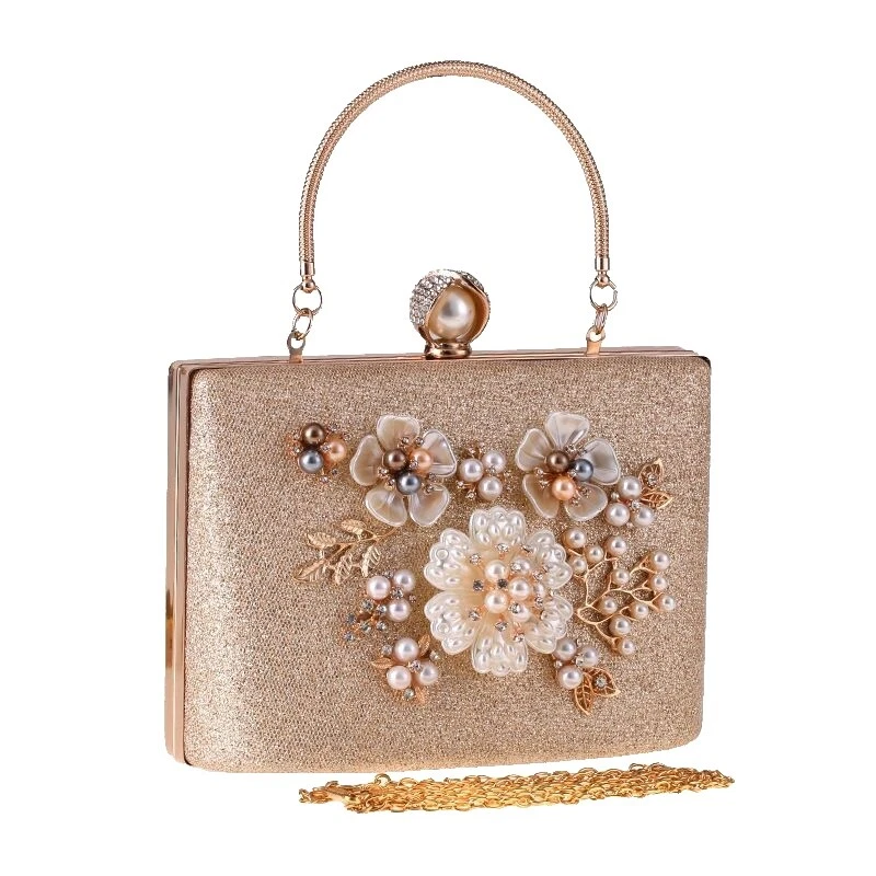 Shoulder Bag Beaded Floral Bags & Handbags for Women