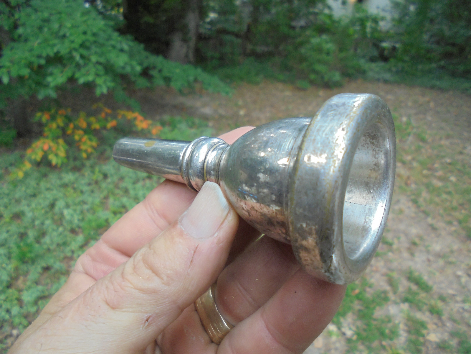 Vincent Bach 18 Mouthpiece with short 1 5/8" Shank 4" long TUBA