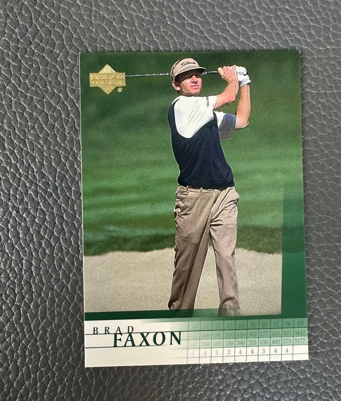 2001 Upper Deck Golf Card #32 Brad Faxon