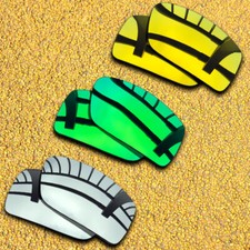 3 Pairs Lenses Replacement for-Oakley Gascan Polarized-Silver Green 24K Gold
