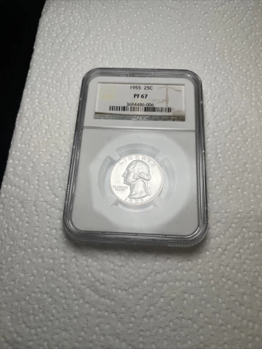 1955 Washington Quarter PF67 NGC Certified