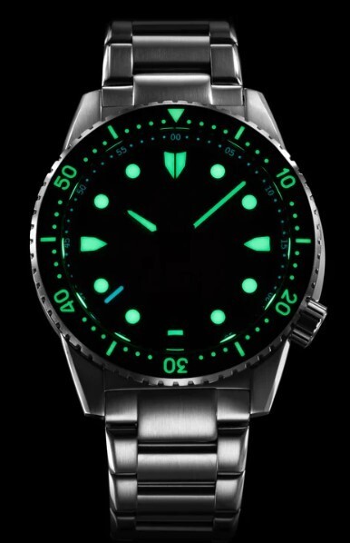 Zelos MAKO V3 300M DIVER STEEL RAINDROP CARBON 40mm