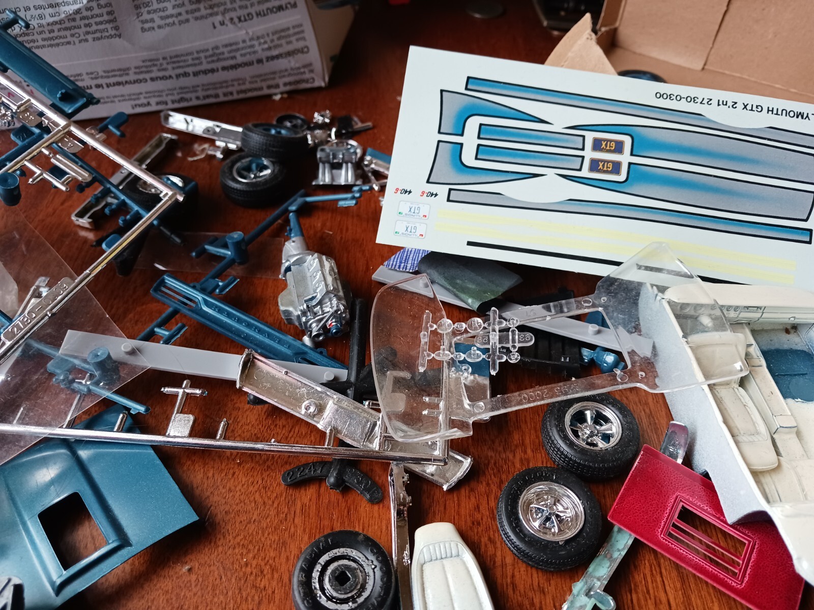 vintage model car kits junkyard lot eBay